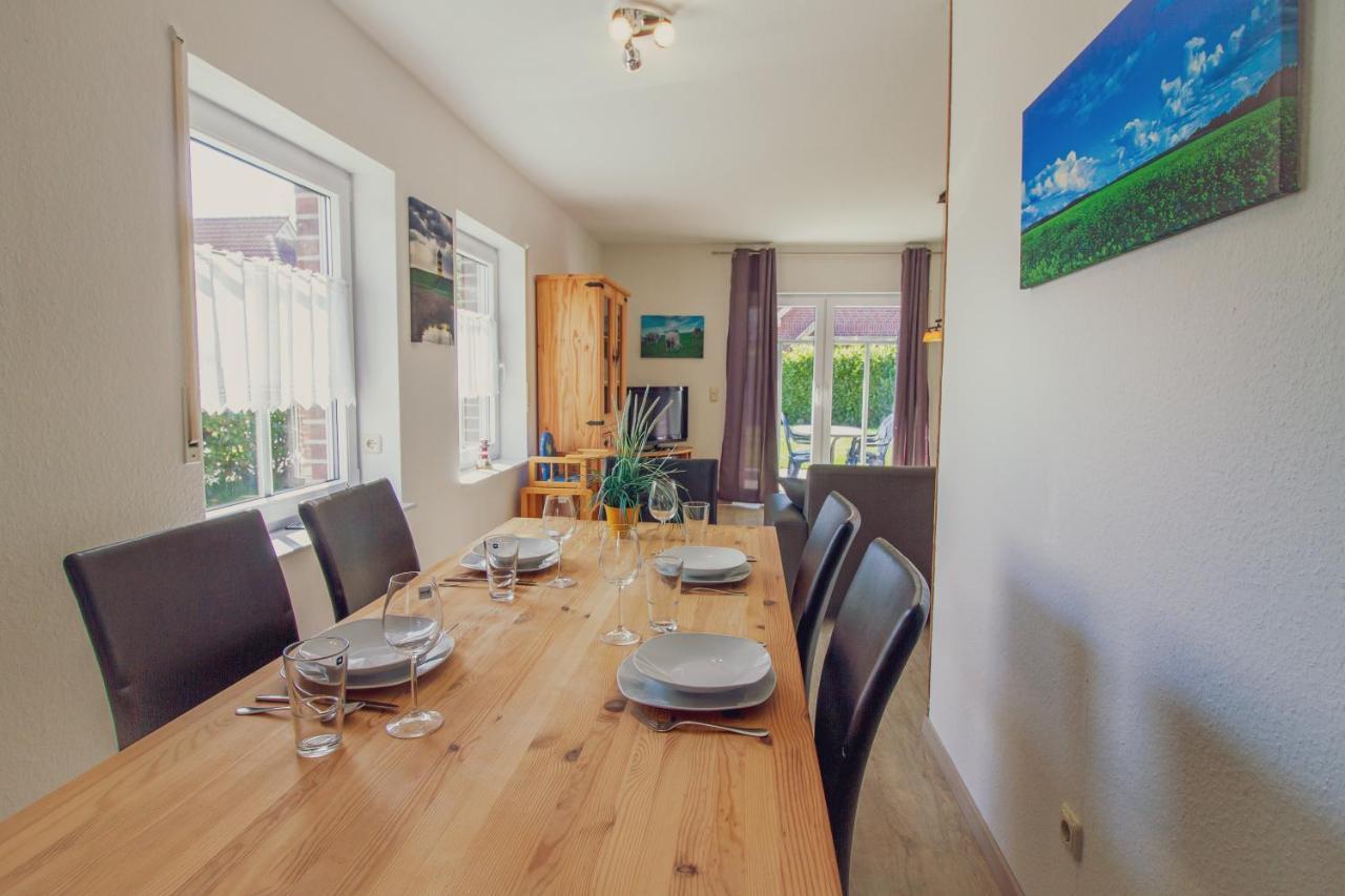 Haus Leuchtturm - Ebbe Apartment Krummhorn Bagian luar foto